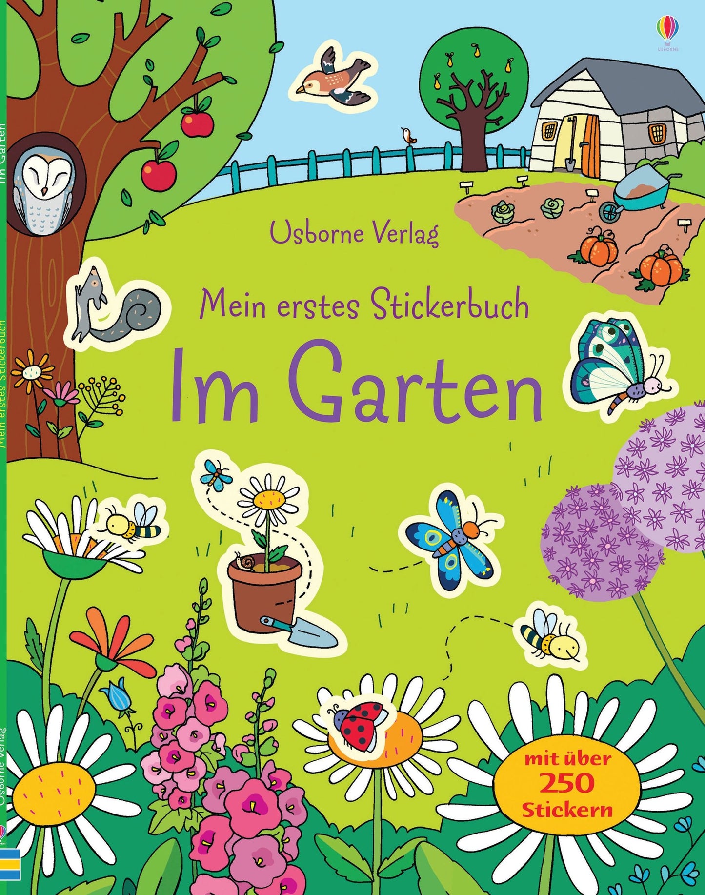 Usborne Kinder Stickerbuch: Im Garten