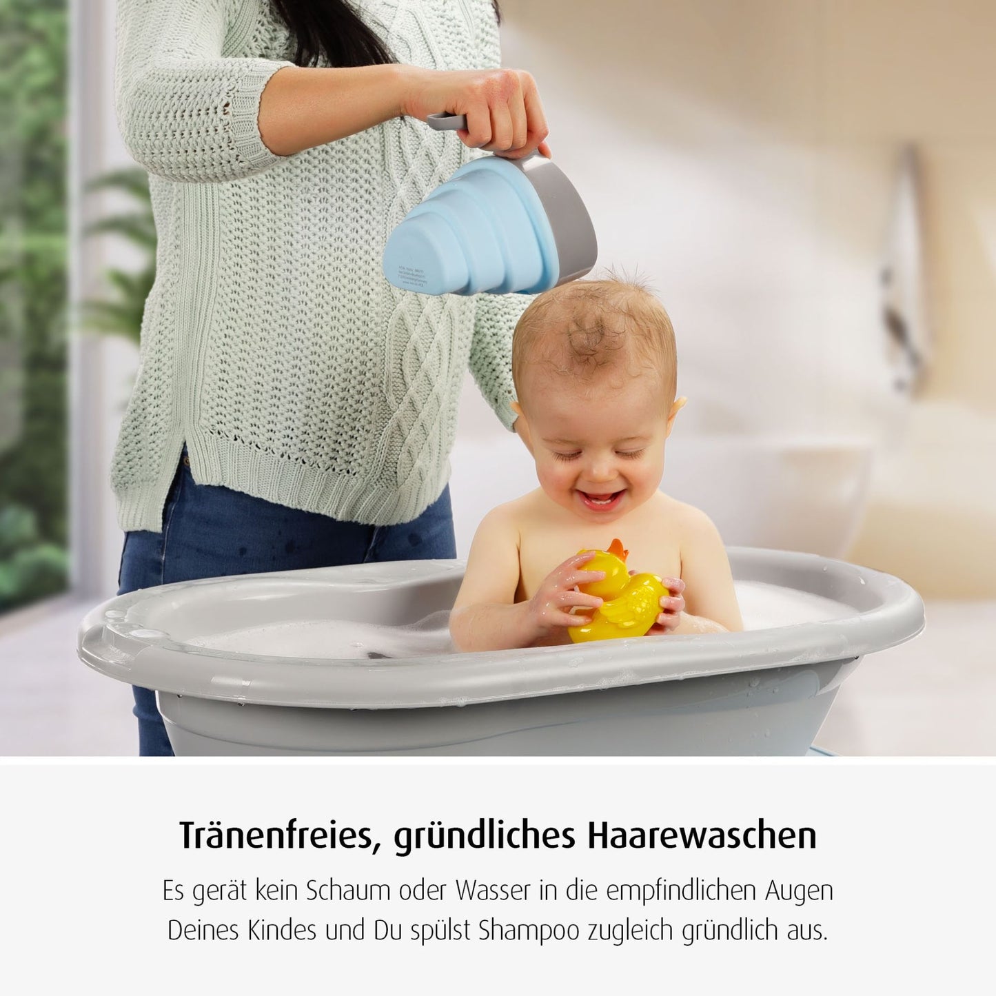 reer MyHappy Bath Cup Baby Bade Haarwaschbecher