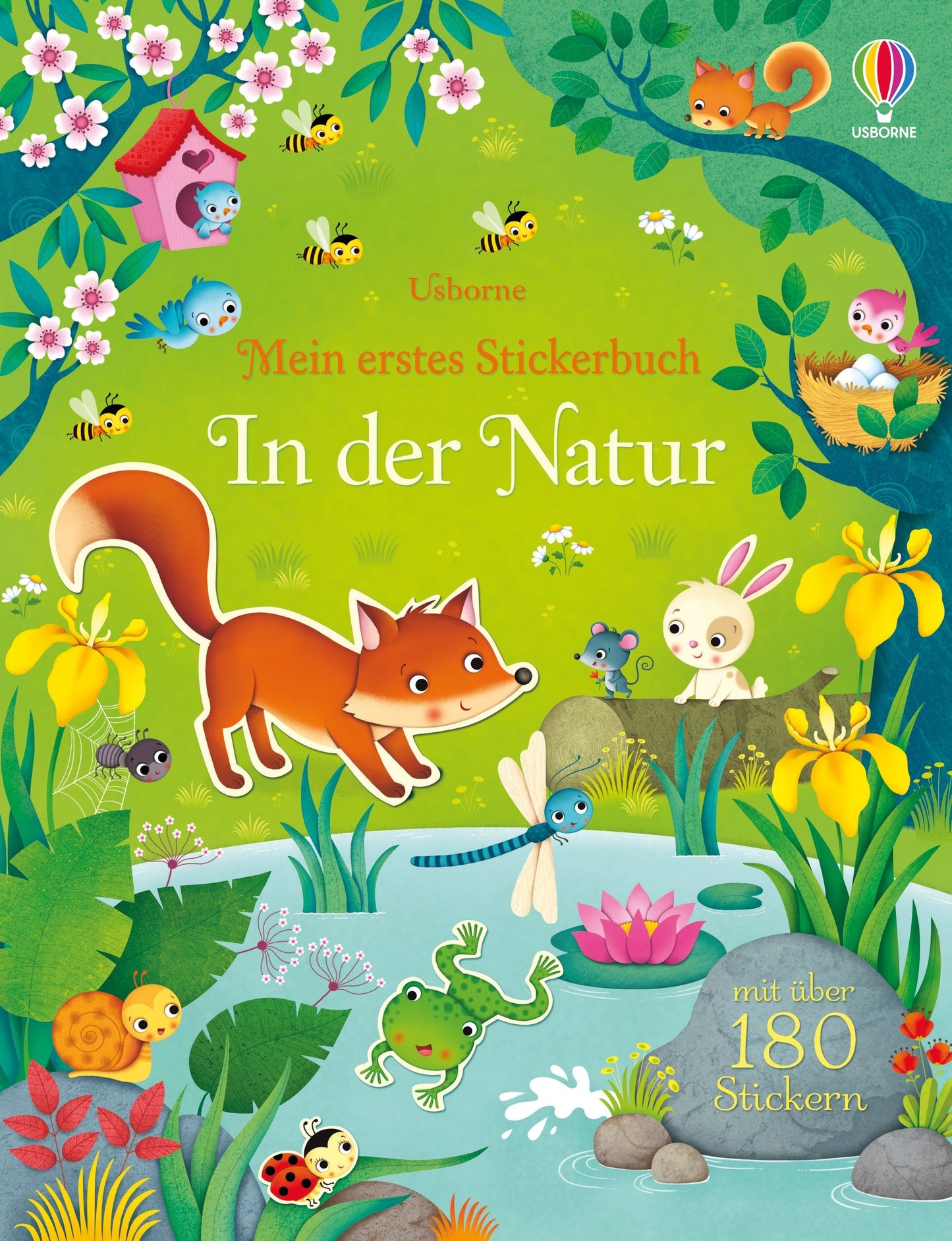 Usborne Kinder Stickerbuch: In der Natur