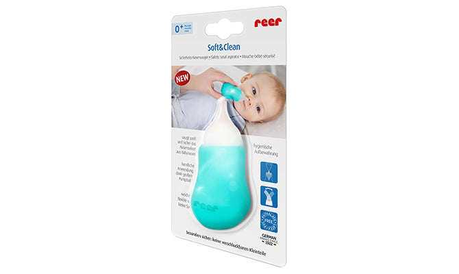 reer Nasensauger Soft & Clean Packung