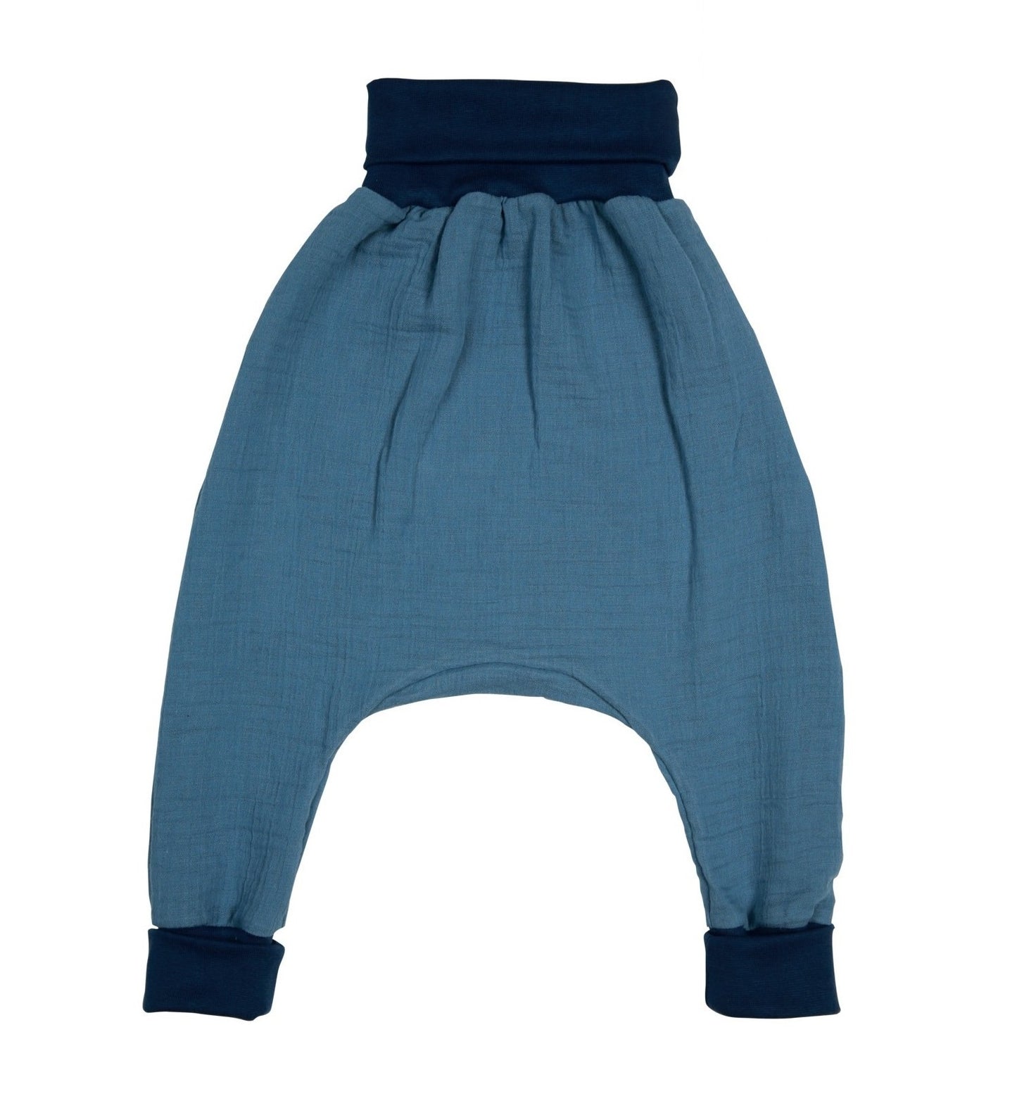 Odenwälder Musselin Schlupfhose mit Strickbund