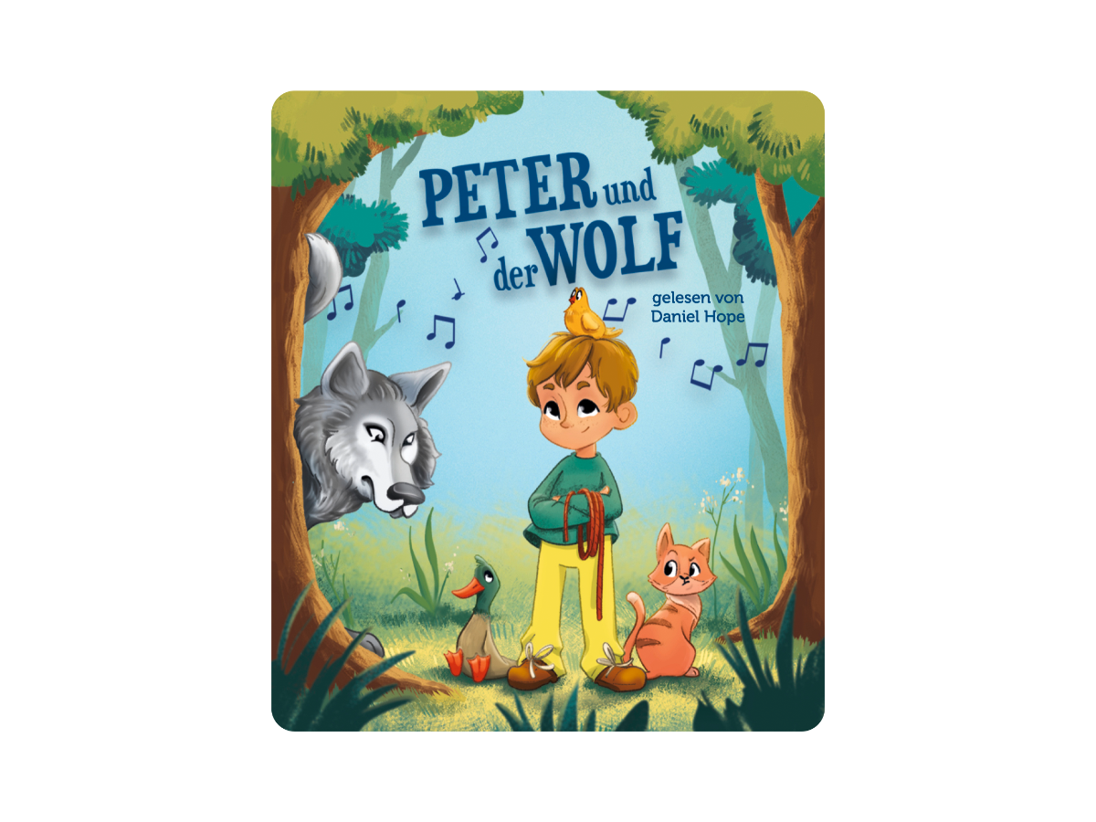 Tonies Hörfigur für Toniebox Peter und der Wolf 6J+