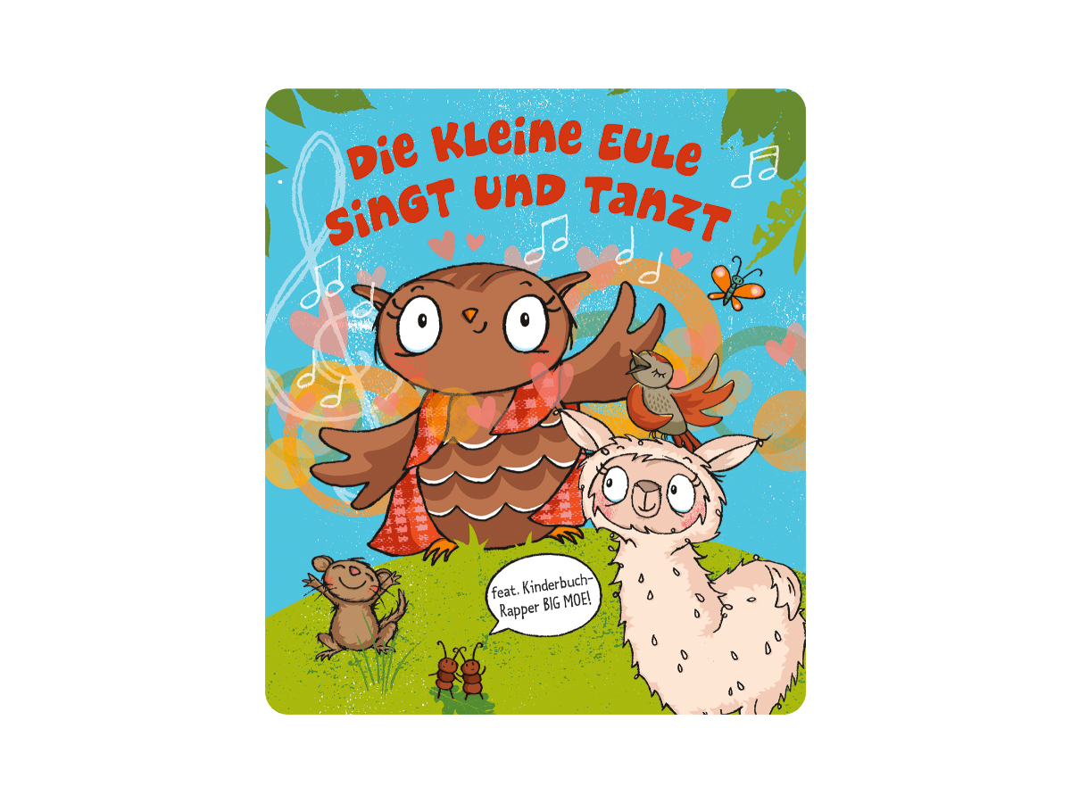 tonies Hörfigur für Toniebox: Die kleine Eule singt und tanzt