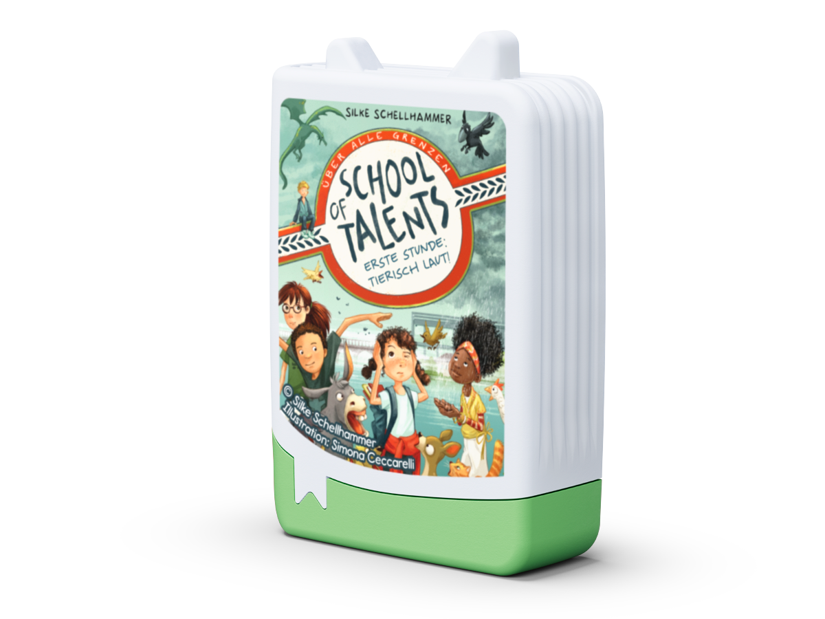 Pocket Tonie Book Hörfigur School of Talents: Erste Stunde: Tierisch laut" 8J+