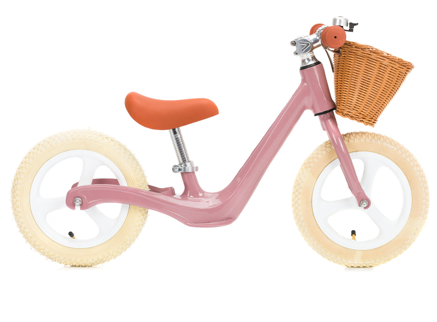 fillikid Kinder Laufrad Rosa - Seitenansicht