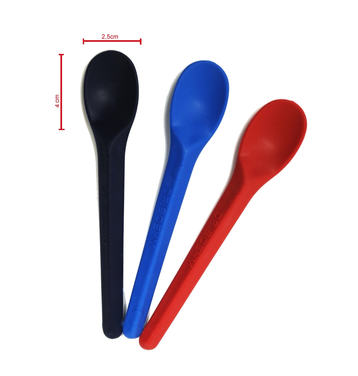 3er Set Fütterlöffel Dr. Böhms Flexy Löffel Mini - Härtegrad Soft und Medium