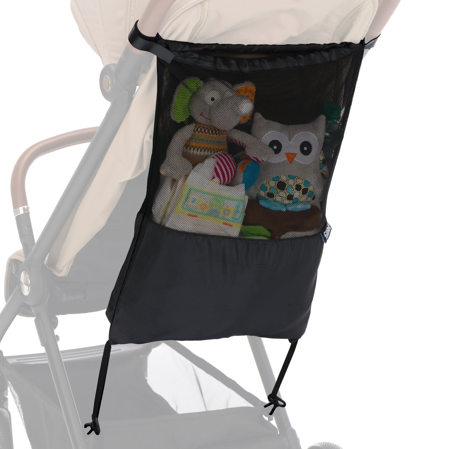 Fillikid Kinderwagennetz schwarz