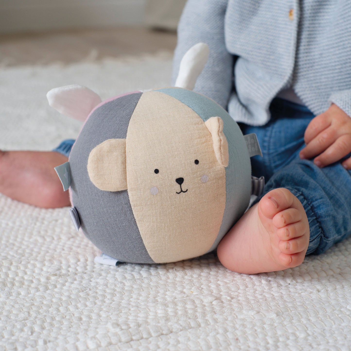 Jabadabado Babyball Teddy & Bunny