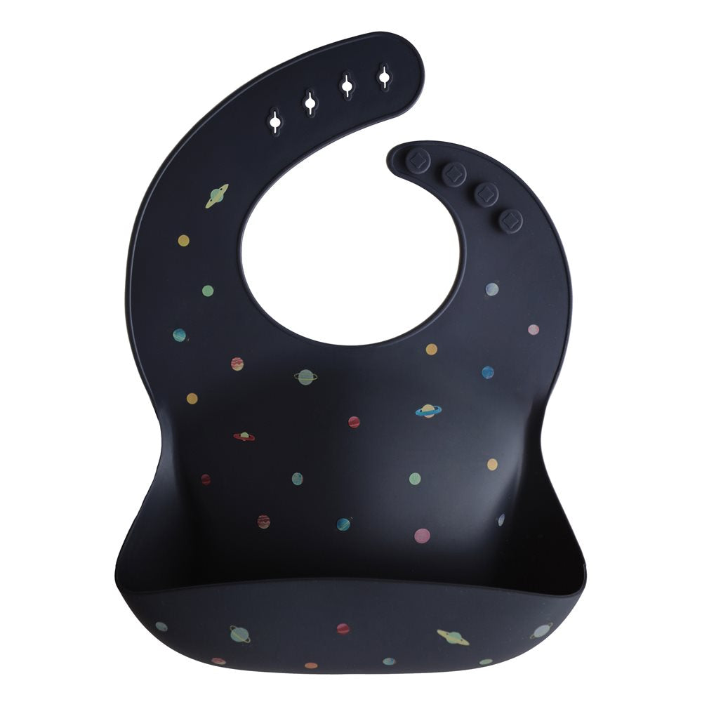 mushie BIB weiches Silikon Auffanglätzchen Sunshine