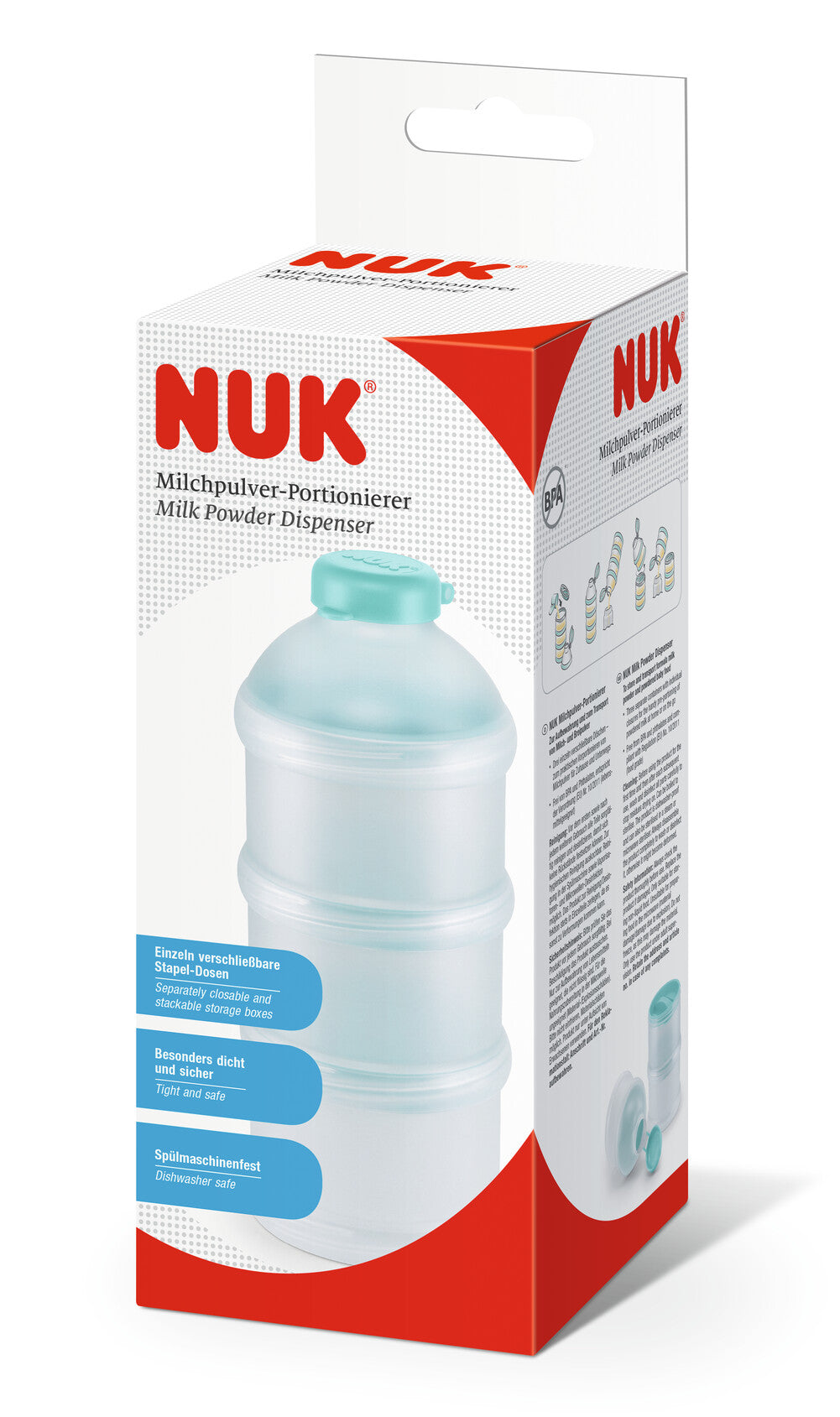NUK Milchpulver Portionierer Mint