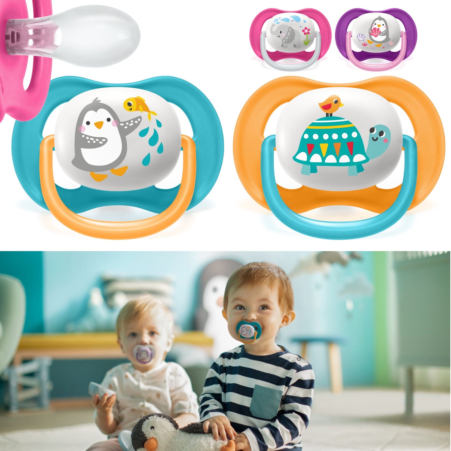 Philips Avent ultra air Beruhigungssauger 6-18 Monate 2er Pack