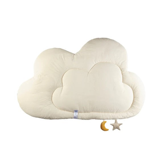 Sterntaler Krabbeldecke Wölkchen Beige 100cm