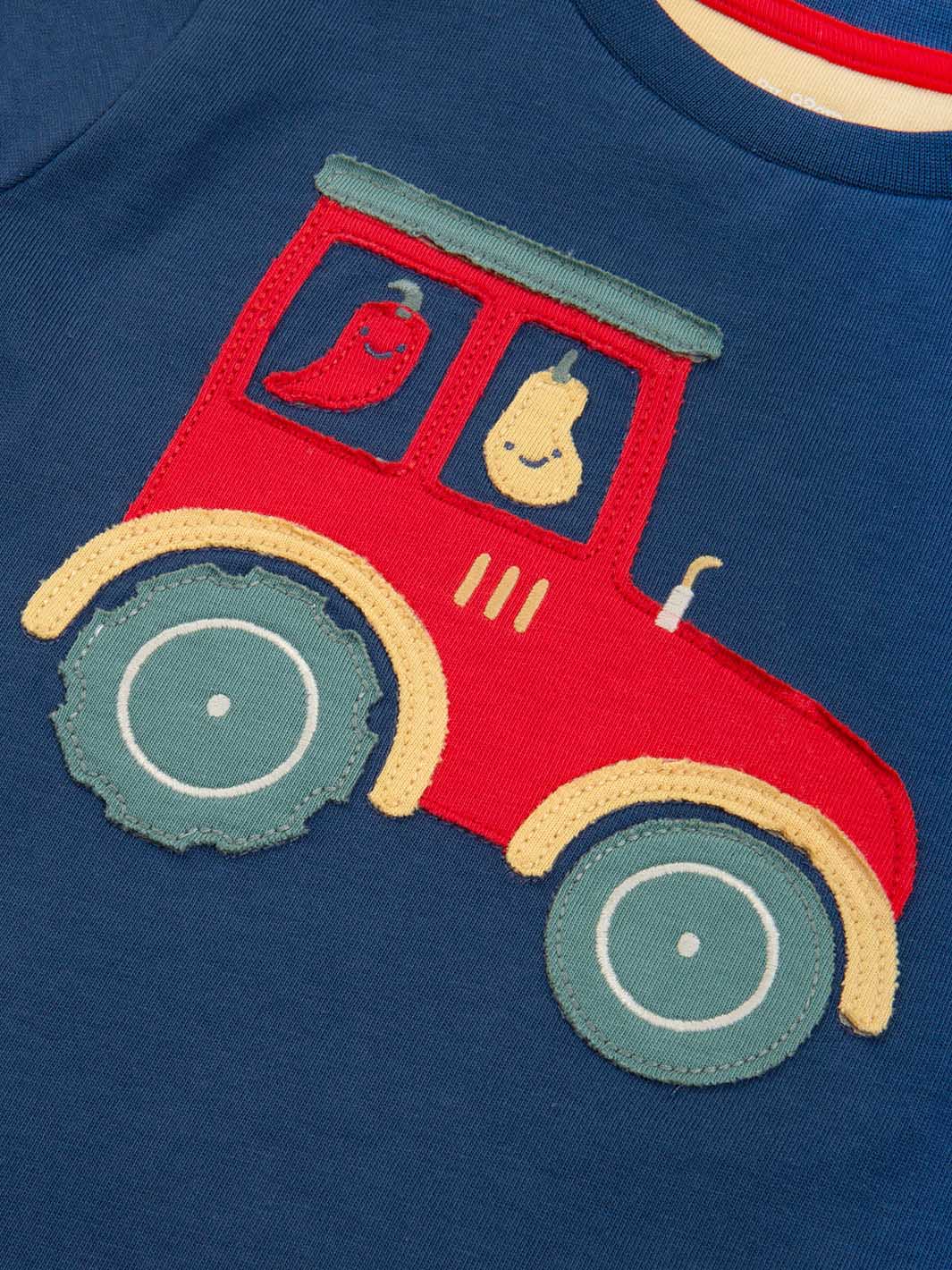 Kite Traktor T-Shirt Navy