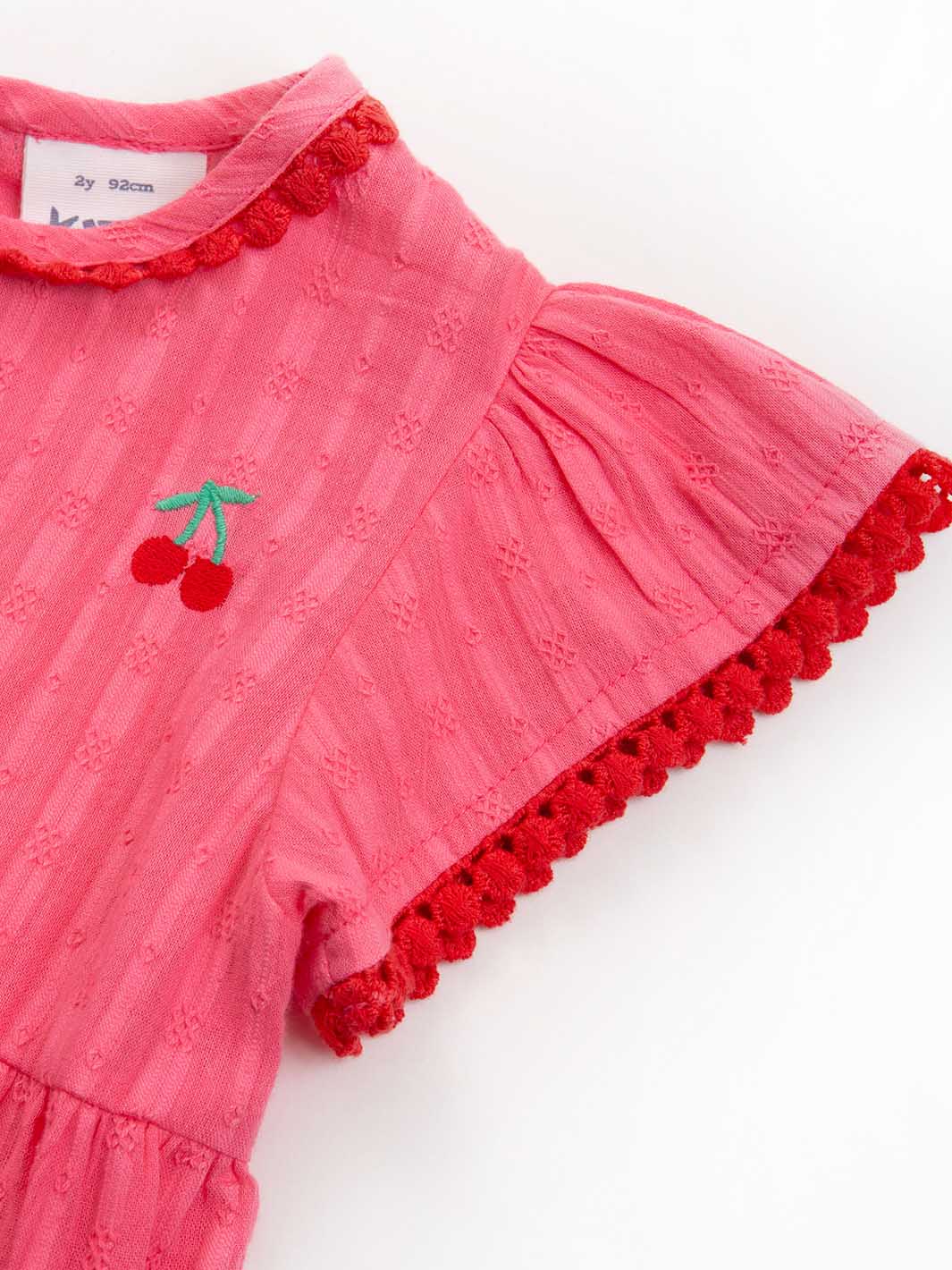 Kite Waterfall Kleid Rote Kirsche