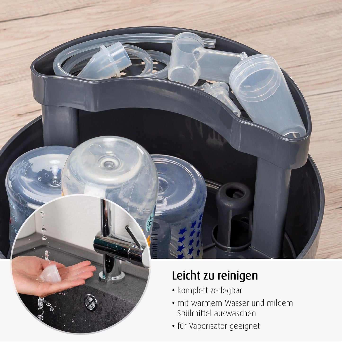 reer Baby Nasensauger mit Staubsaugeraufsatz