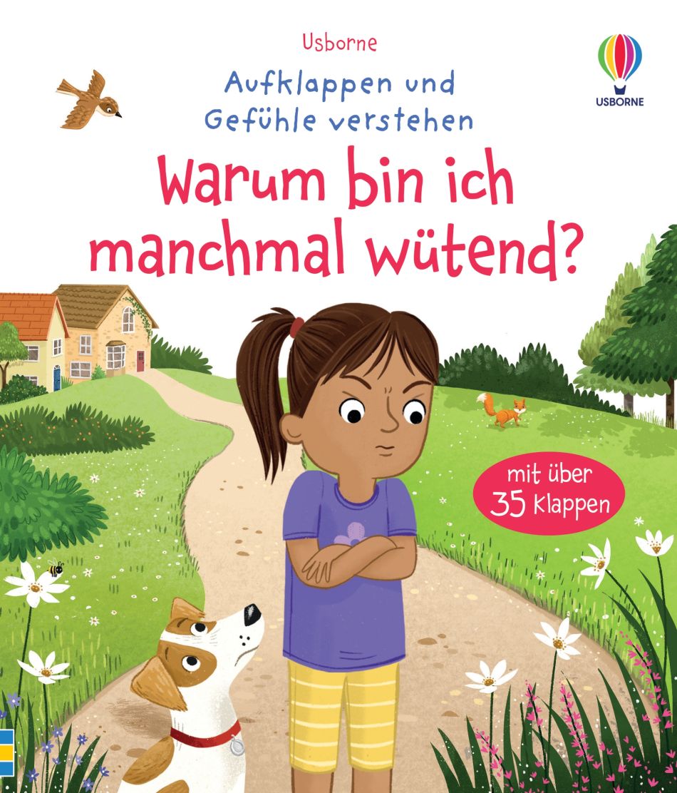 Usborne Kinderbuch mit Klappen: Warum bin ich manchmal wütend