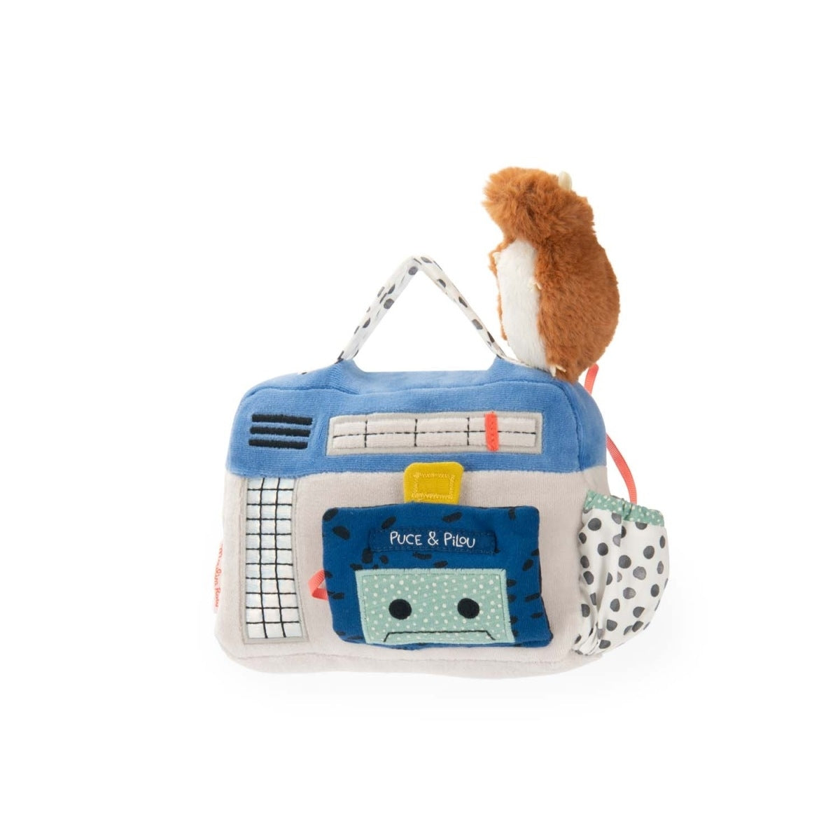 Moulin Roty Baby Spieluhr Kasettenrekorder Puce et Pilou 0m+