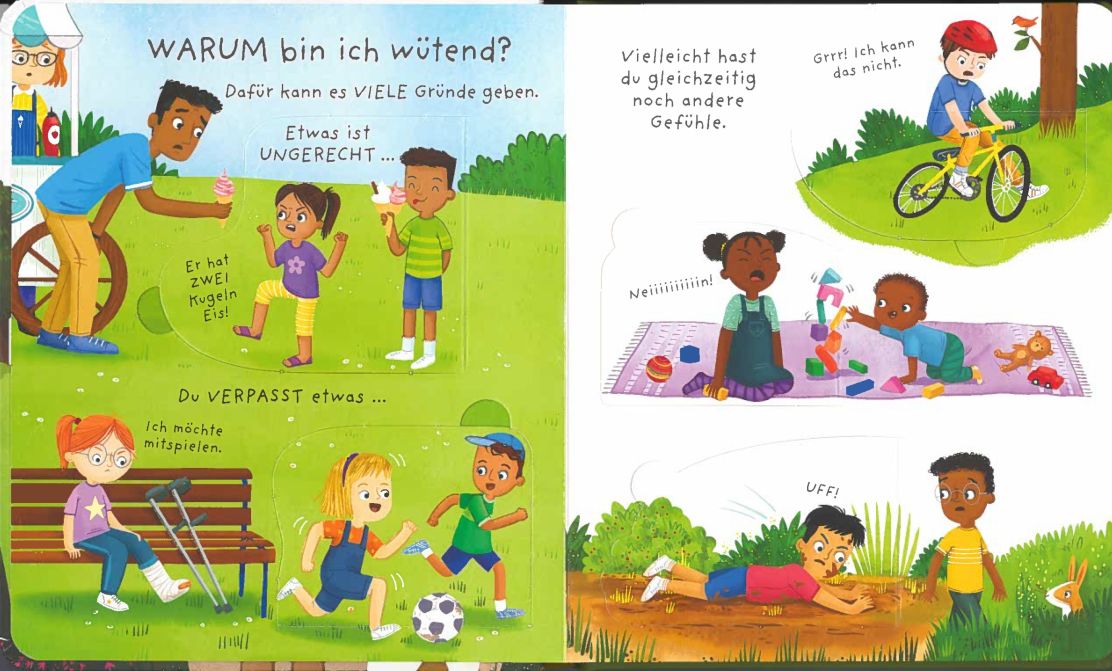 Usborne Kinderbuch mit Klappen: Warum bin ich manchmal wütend