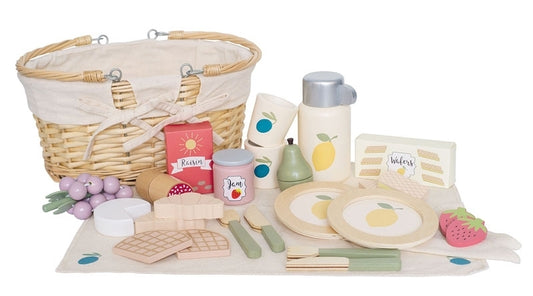 Jabadabado Puppen Picknickkorb Provence