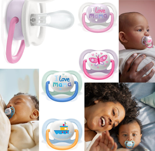Philips Avent Ultra Air Schnuller | Gr. 1 (0-6M)  I love Mummy