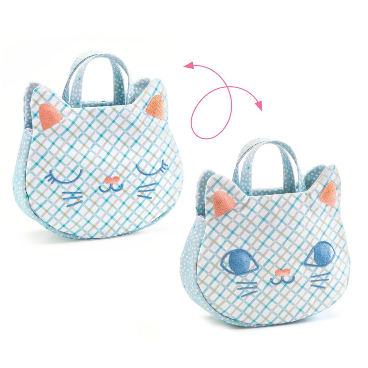 Djeco Kinder Handtasche Katze 4tlg 18m+