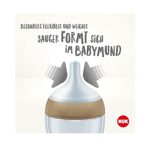 Nuk Perfect Match Geschenkset Winnie Pooh * 3x Babyflasche & 1x Schnuller & Box
