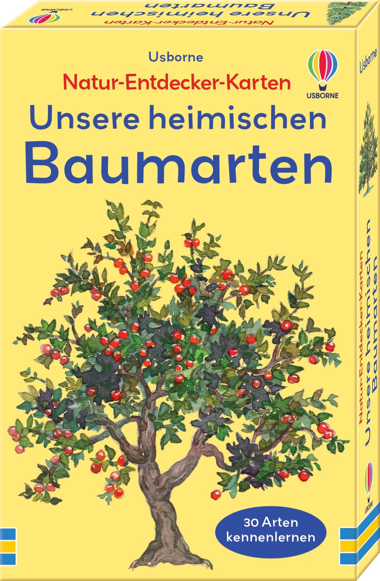 Usborne Kartenspiel Natur Entdecker: Heimische Baumarten