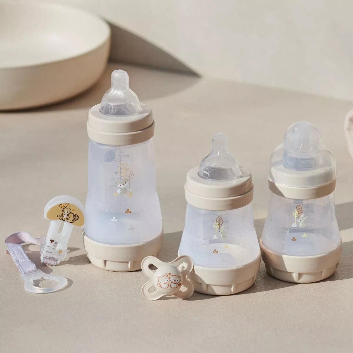 MAM Erstlings Babyflaschen Geschenkset Welcome to the World
