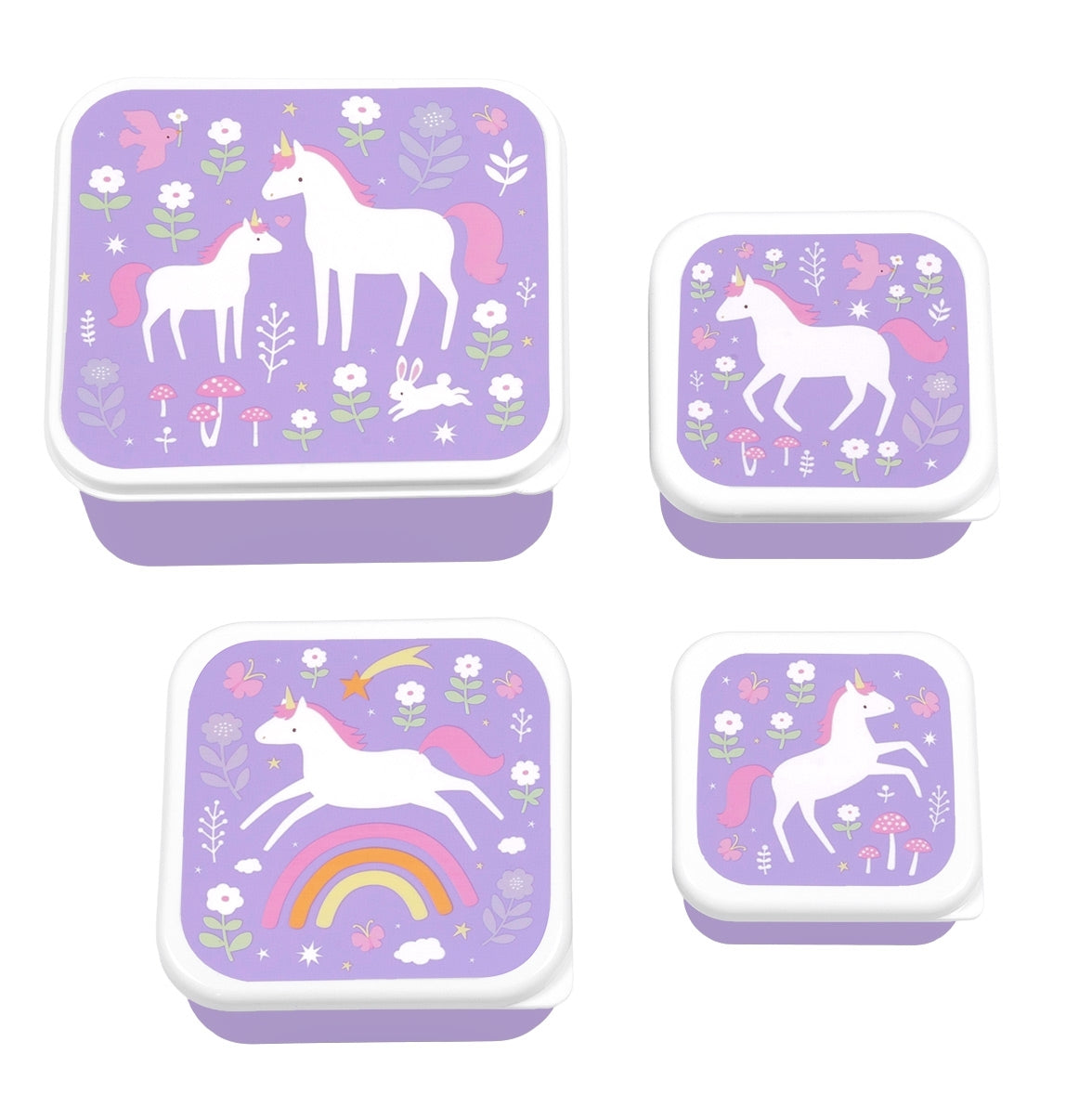 ALLC Lunch & Snack Box 4er Set