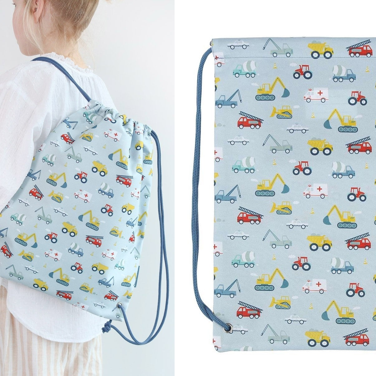 ALLC bunter Kinder Turnbeutel 32 cm