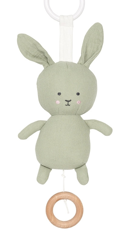 Jabadabado Spieluhr Teddy meets Bunny (28cm)