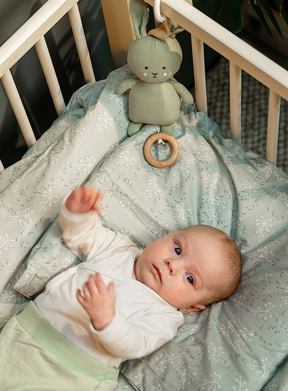 Jabadabado Spieluhr Teddy meets Bunny (28cm)