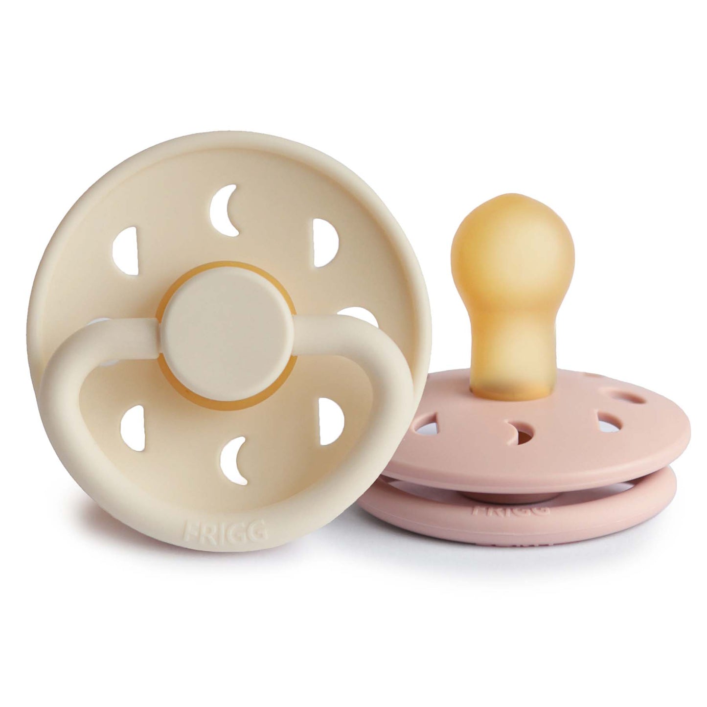 FRIGG Schnuller Latex Moon Kirschform Rund