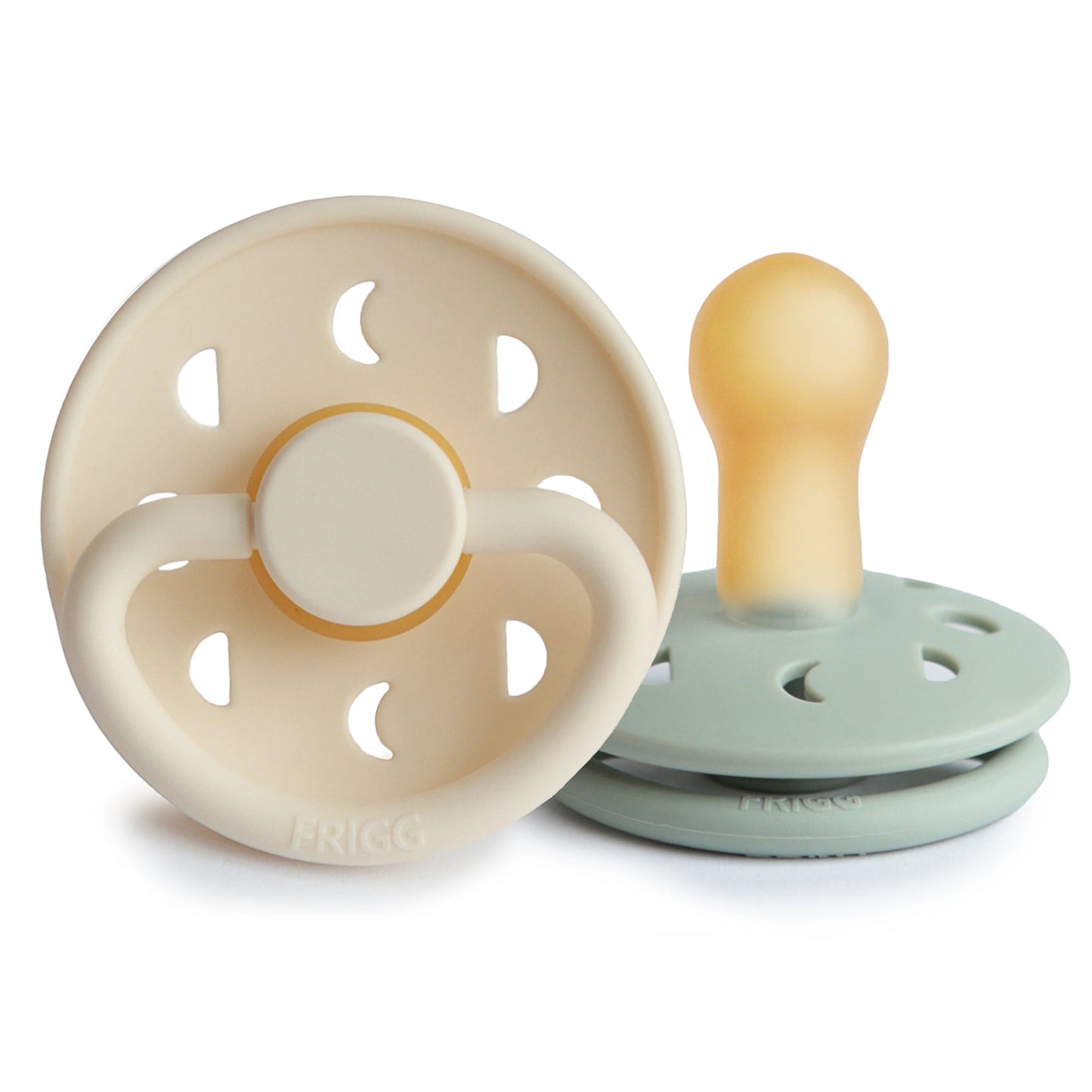 FRIGG Schnuller Latex Moon Kirschform Rund