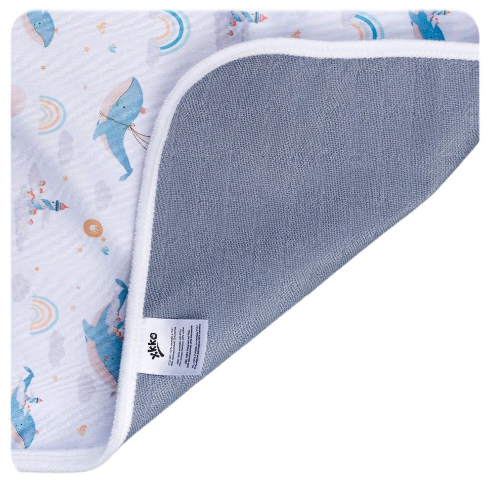 XKKO PUL Wickelunterlage Unterwegs 50*70 cm mit Tiermotiven