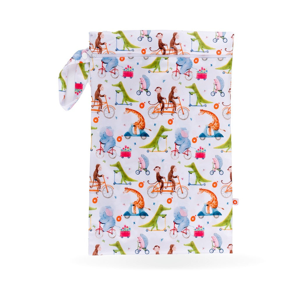 Xkko Windelsack f. Unterwegs WetBag 30x45 cm für 6 Windeln