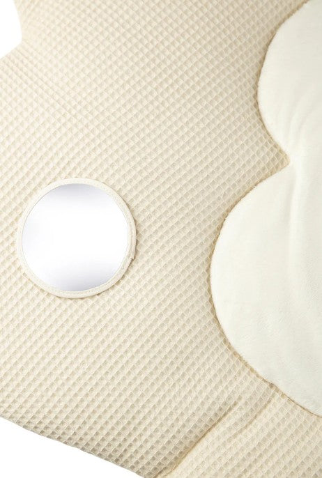 Sterntaler Krabbeldecke Wölkchen Beige 100cm