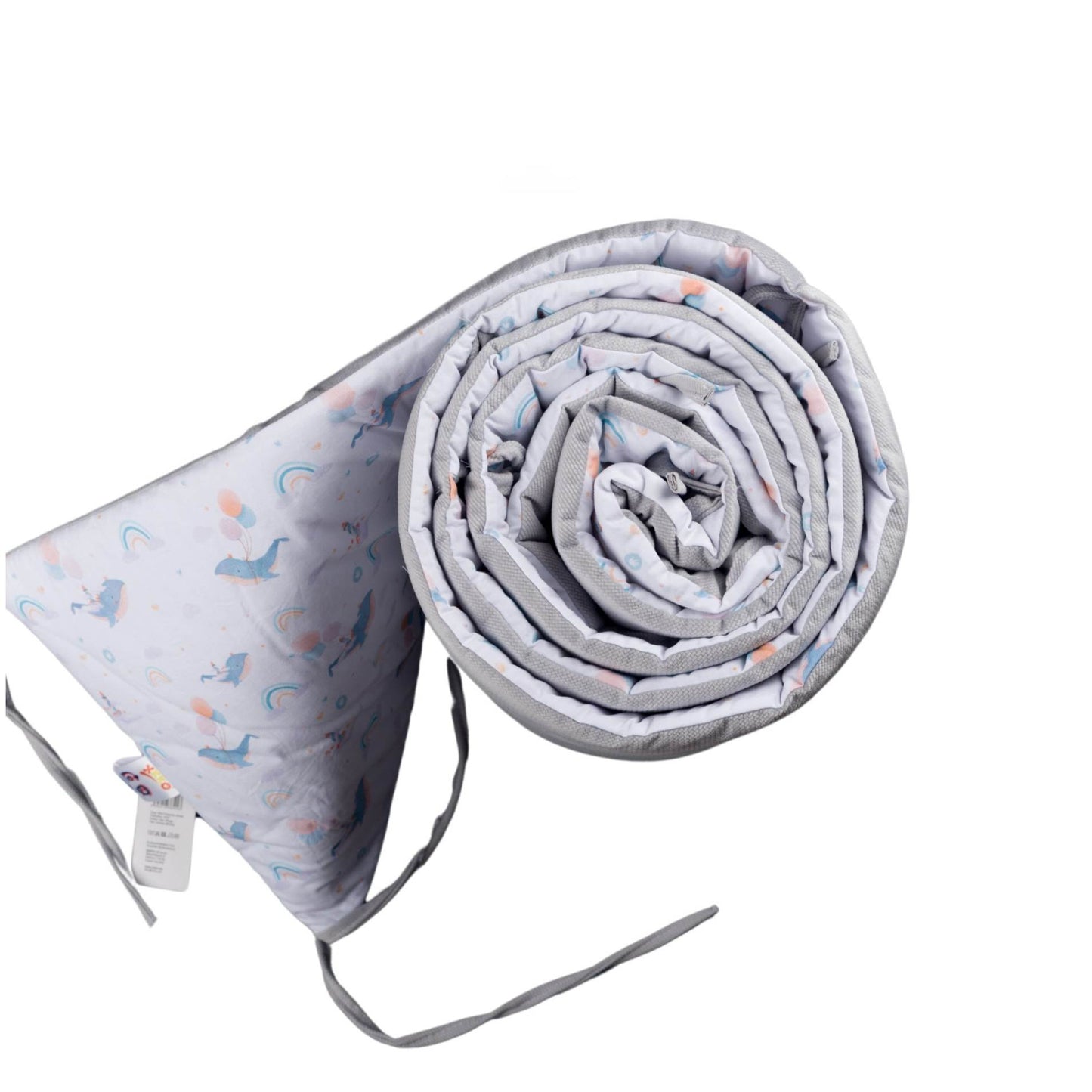 xkko Baby Nestchen Bettumrandung 180x30 cm