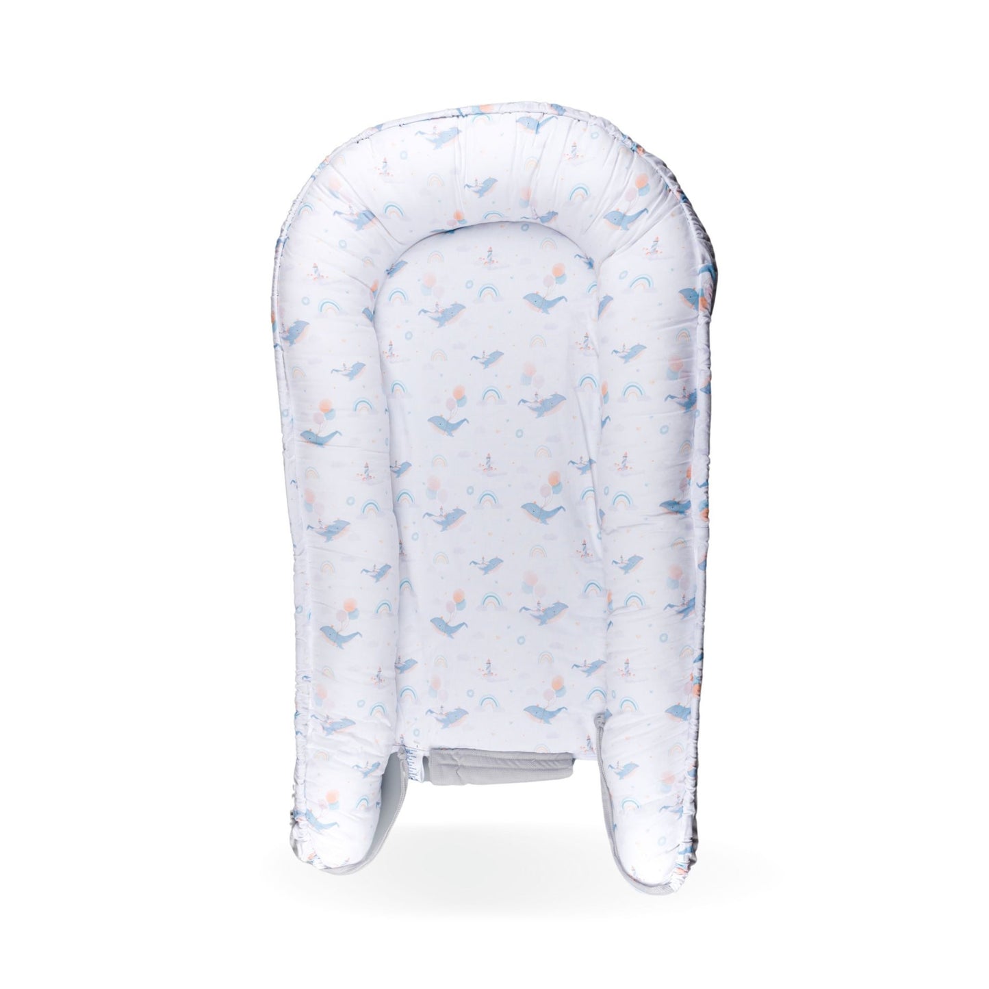 xkko wendbares Babynest LUX - Mein gemütliches Baby Kuschelnest 60x90cm