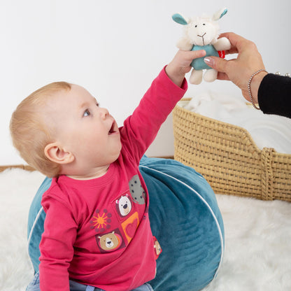 Sigikid Greifling Schäfchen Blau 0m+