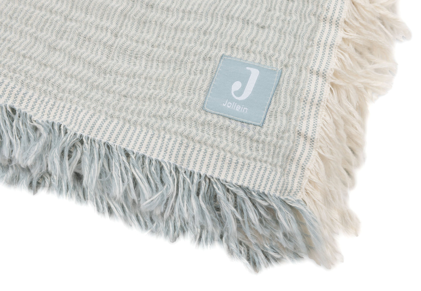 Jollein Babydecke 75x100 Musselin Seagreen