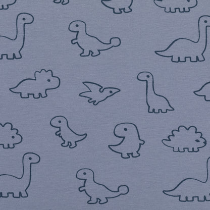 fillikid Baby Bettwäsche Dinos Blau