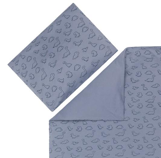 fillikid Baby Bettwäsche Dinos Blau