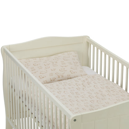 fillikid Baby Bettwäsche Hunde Beige