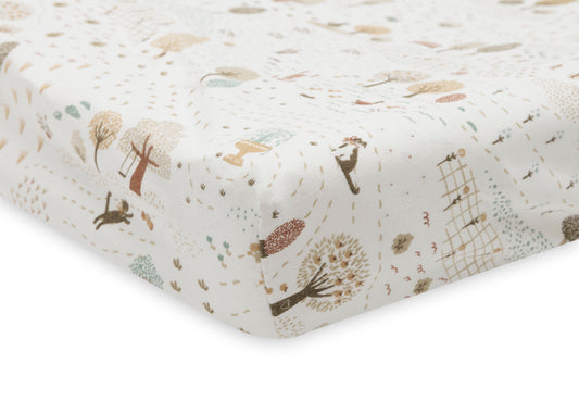 Jollein Wickelauflagenbezug Jersey 50x70cm - Tiny Park