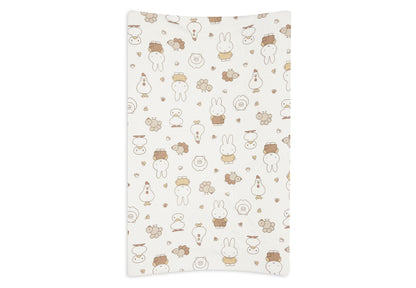 Jollein Wickelauflagenbezug Jersey 50x70cm Miffy Family Farm