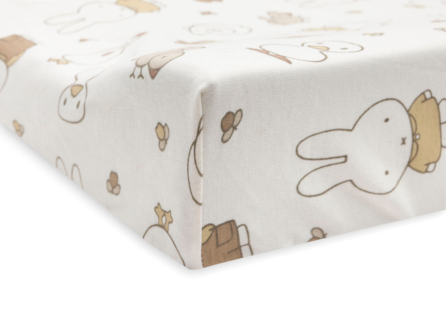 Jollein Wickelauflagenbezug Jersey 50x70cm Miffy Family Farm