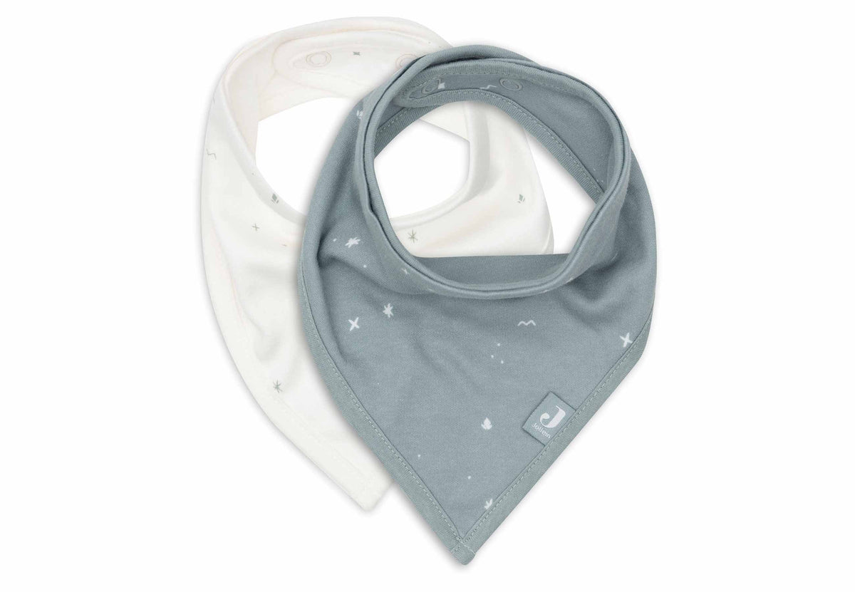Jollein Jersey Bandana Halstuch im Doppelpack Twinkling Stars