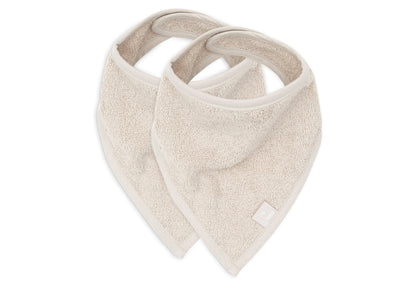 Jollein Baby Zahnlatz Frottee Bandana im Doppelpack