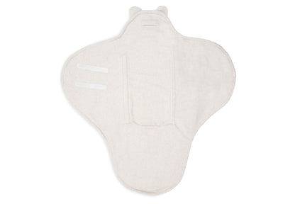 Jollein Wickeldecke Einschlagdecke Bear Boucle - Oatmeal